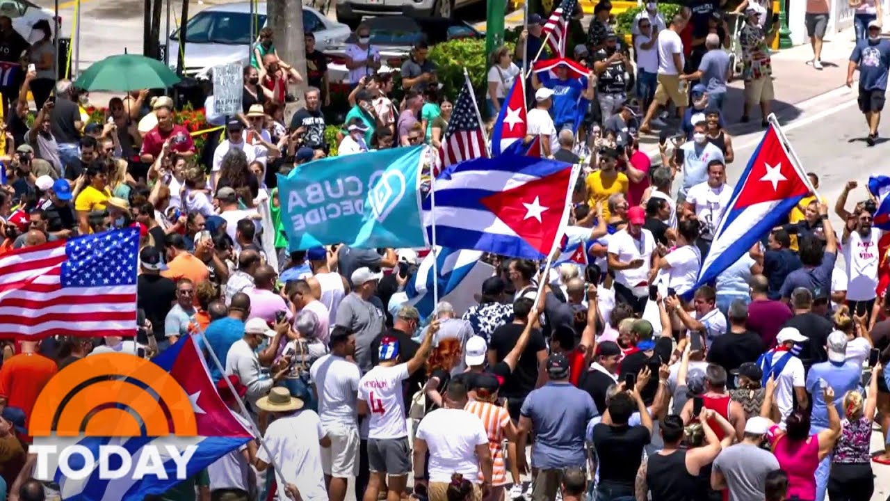 Thousands Protest In Cuba Demanding Food, Medicine, Freedom