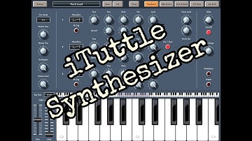 iTuttle Synthesizer Quick Demo for iPad with Great Floyd Style Lead Near The End