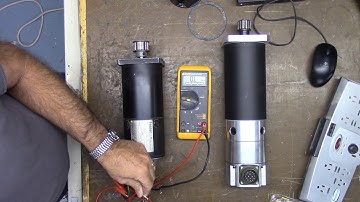 Testing Servo Motors using Centroid CNC "Quick Test"