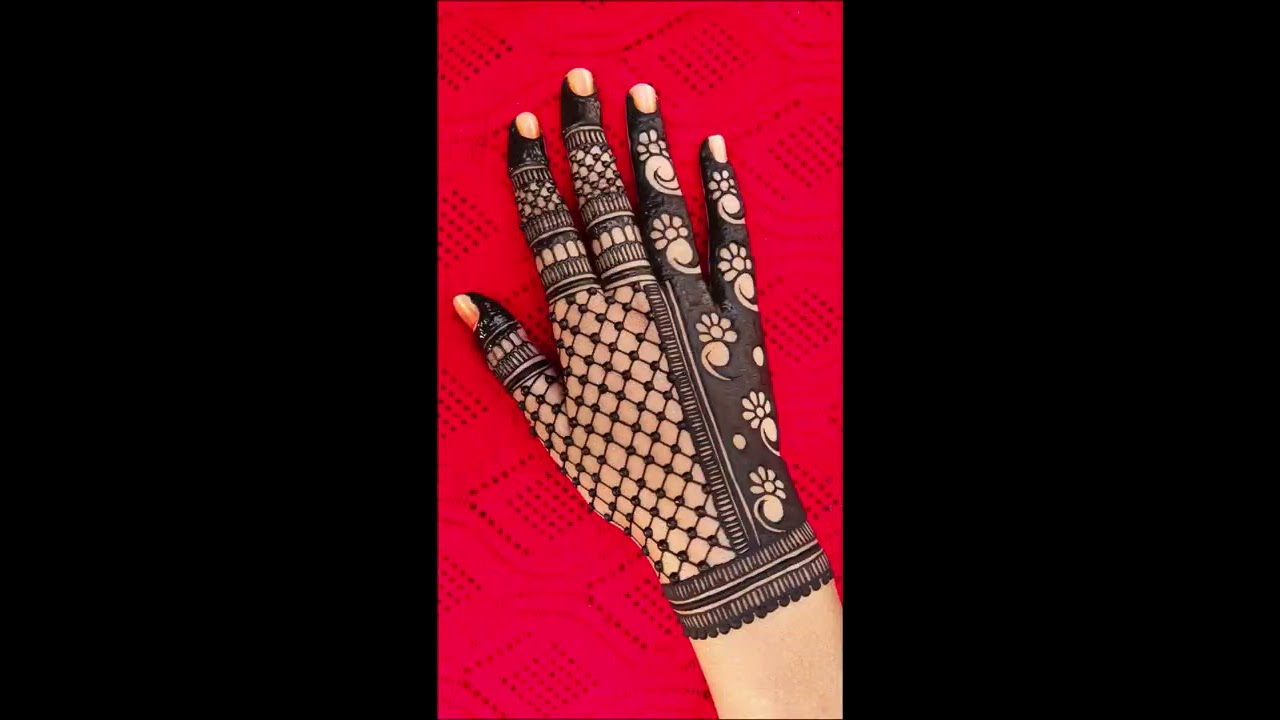 Good mehndi design Cute and Simple Mehndi Design Ideas For Girls Tattoo Style Mehndi Design