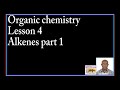 Organic chemistry lesson 4 by dr bbosa science