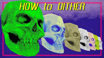 EASY, FAST & FREE ways to DITHER your textures