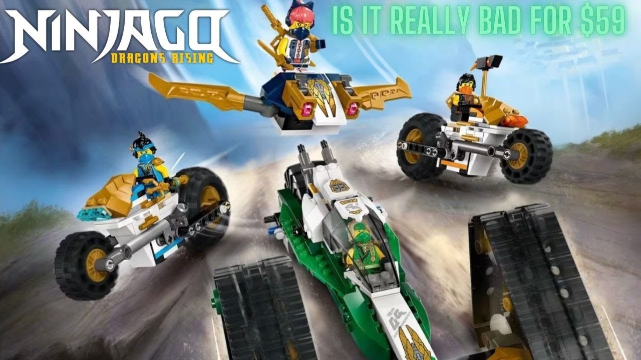 Lego Ninjago Dragons Rising | Ninja Team Combo Vehicle