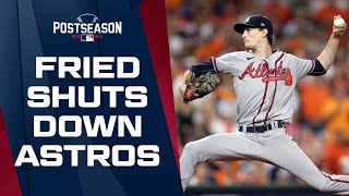 Max Fried DELIVERS on the mound for the Braves in Game 6! (6 shutout innings, 6 strikeouts!)