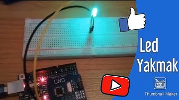 LED YAKMA||Arduino Dersleri #1  #arduino #led