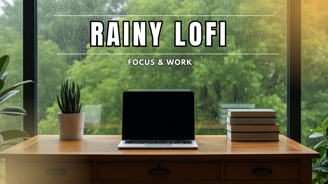 LoFi Rain Study Live 📚🌧️ Focus Music for Studying, Reading and Productivity