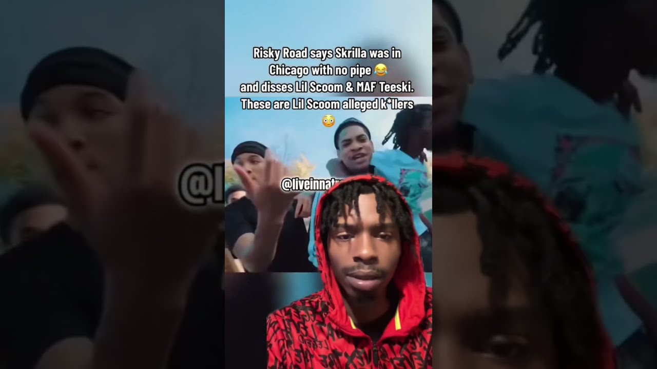Risky Road Sends Shots At MAF Teeski Lil Scoom Skrilla Hiphopartist Chicagohiphop Viral