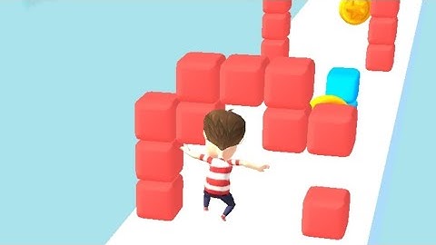Cube stacker surfer - 3D All Levels Gameplay.