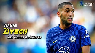 Hakim Ziyech - All 20 Goals & Assists For Chelsea F.C (2021/22) | حكيم زياش تشيلسي