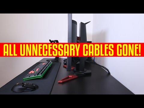 Hide this annoying cable? : r/howto