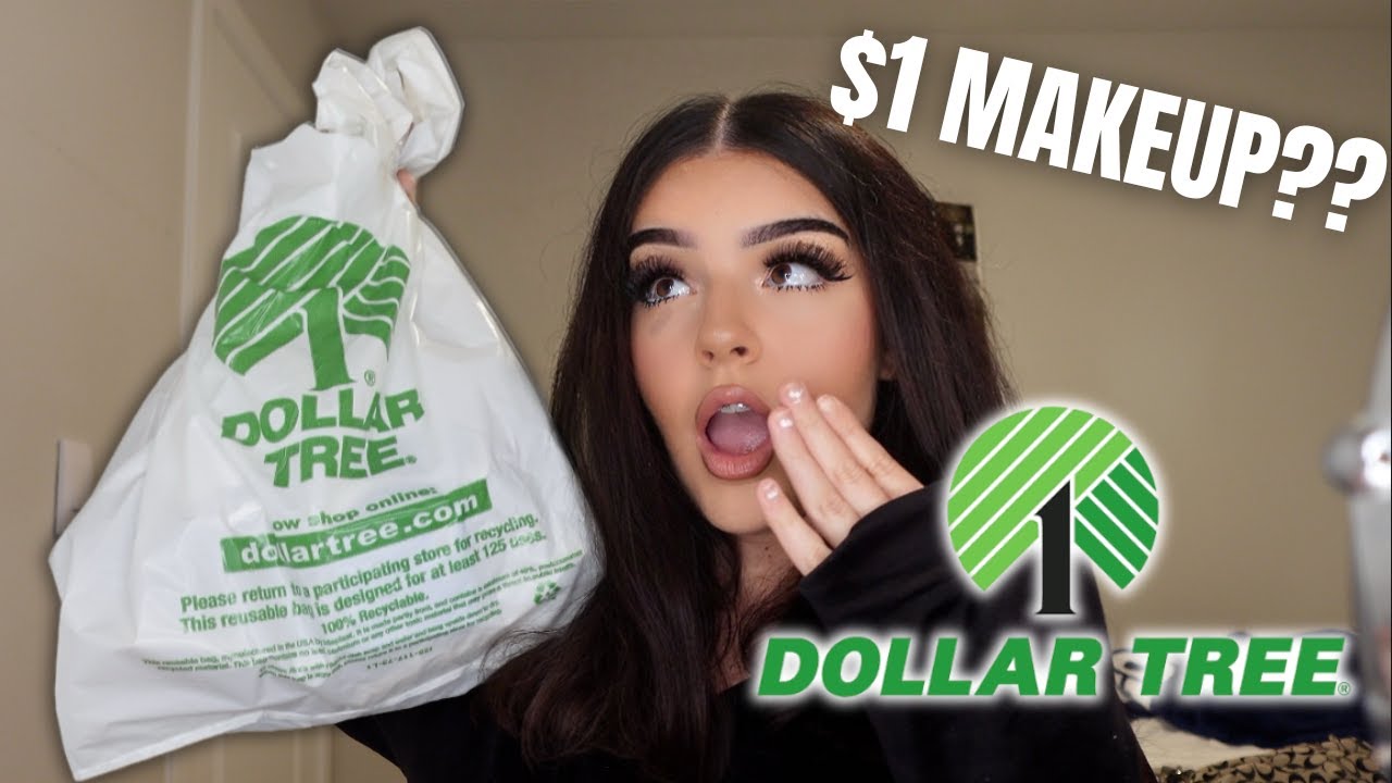 ПОЛНОЕ ЛИЦО С ИСПОЛЬЗОВАНИЕМ ТОЛЬКО КОСМЕТИКИ *DOLLAR TREE*