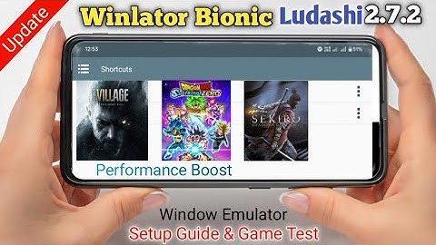 Winlator Bionic Ludashi 2.7.2 Update & Beginner Guide Android | Windows Emulator