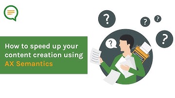 Welcome to AX Semantics I Content Automation Software I Natural Language Generation