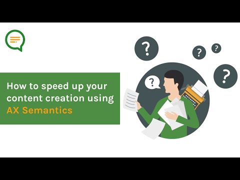 Welcome to AX Semantics I Content Automation Software I Natural Language Generation