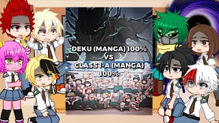 Past Class 1A React To Deku Vs Class 1A // Mha // Gacha Club