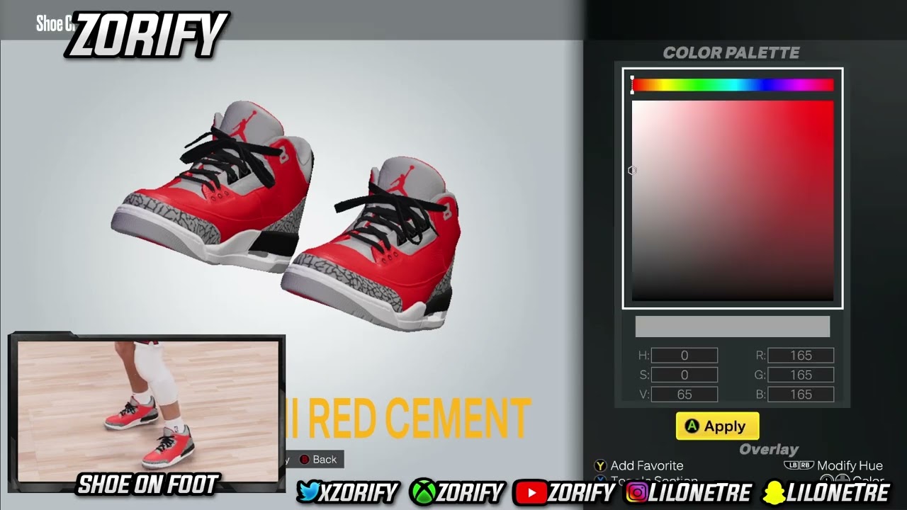 Nba 2k23 shoe endorsement