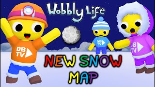 WE DISCOVERED A SECRET SNOW MAP IN WOBBLY LIFE