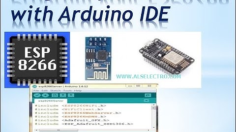 Program your ESP8266 with Arduino IDE