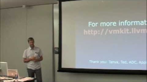 2008 LLVM Developers Meeting - The VMKit Project - 4 of 4