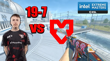 ROPZ (19/7) DESTROYS MOUZ CLAN, IEM Sydney 2023 | Nuke | CS2 POV