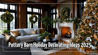 Pottery Barn Holiday Decorating Ideas 2025 | Cozy & Stylish Christmas Home Décor