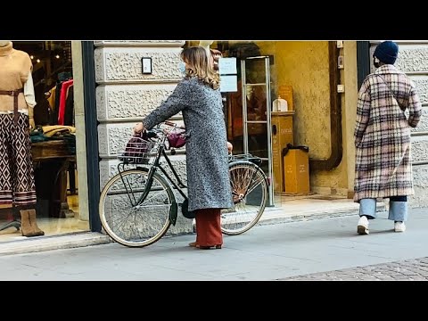 Как одеваются итальянки зимой