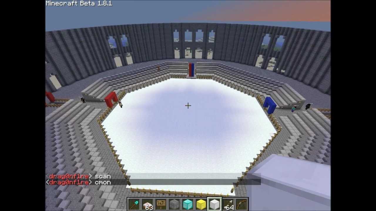 Epic Minecraft Arena - YouTube