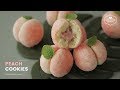 🍑복숭아 쿠키 만들기🍑 : Peach Cookies Recipe : ピーチクッキー | Cooking tree