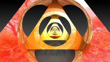 Pyramid Fractal - A SolidWorks PhotoView 360 Rendering