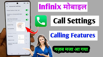infinix mobile call settings / infinix mobile calling features in hindi / infinix call assistant