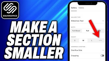 How To Make A Section Smaller On Squarespace (2025) - Easy Fix