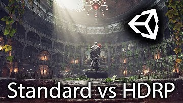 Destroyed Opera - HDRP vs Standard comparison