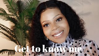 Get To Know Me Tag | 5k \& 6k Giveaway | South African Youtuber