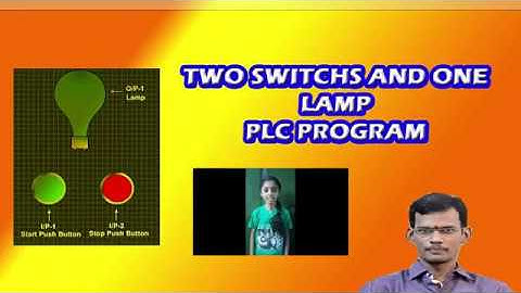 PLC Tutorial- Two input and one output program- Ladder logic
