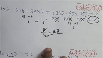 Simplification (Unit Digit Method) - Shortcuts & Tricks