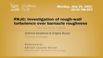 PRJC:Investigation of rough-wall turbulence over barnacle roughness