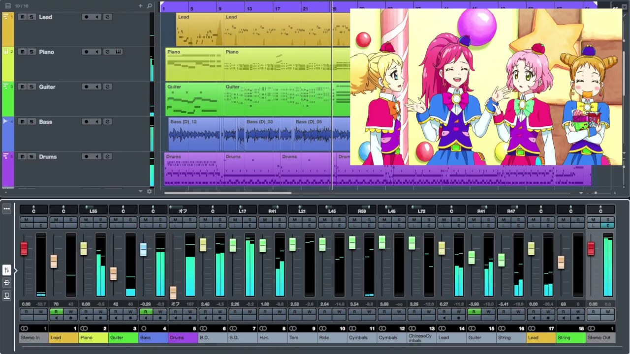 アイカツ 新 チョコレート事件 をt Squareがもし演奏したら Youtube