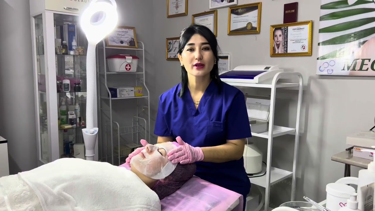 Ugrili  (Akne) yuzlar uchun eng zo’r muolaja kosmetolog tomonidan.