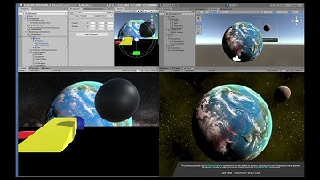 Add a Space Graphics Toolkit planet to Floating Origin game asset