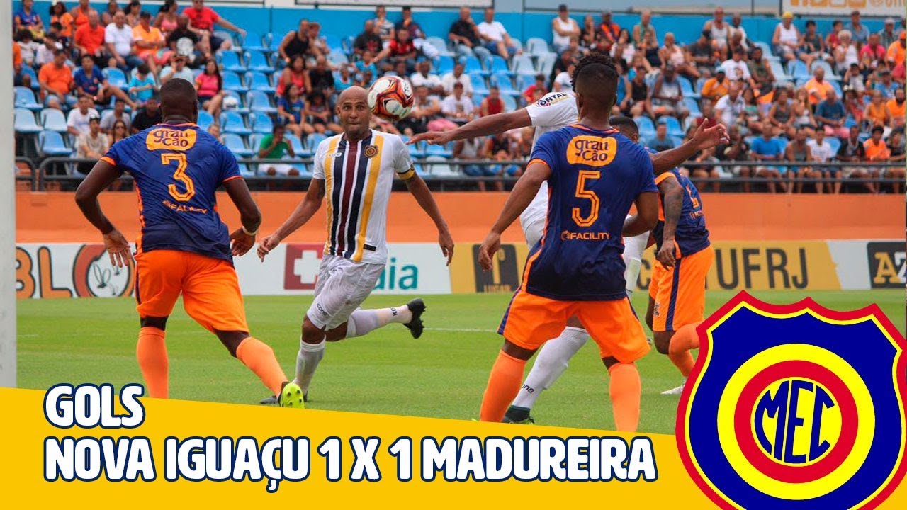Gols - Nova Iguaçu 1 x 1 Madureira - Taça Rio - 04/03/2018 - YouTube