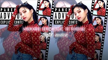 Smooth timeslice tutorial || Alight motion