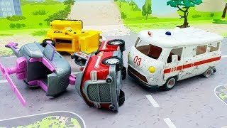 Мультики про машинки - видео для детей с игрушками Щенячий Патруль - Маша - Тише едешь дальше будешь Мультики про машинки - видео для детей с игрушками Щенячий Патруль - Маша - Тише едешь дальше будешь