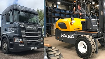 The New Loadmac 225 & 825 Truck Mounted Forklifts Full Details & Field Test
