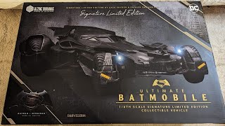 JazzInc Dioramas BvS Signature Edition Batmobile --- Unboxing