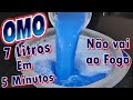 SABÃO OMO LÍQUIDO EM 5 MINUTOS A FRIO