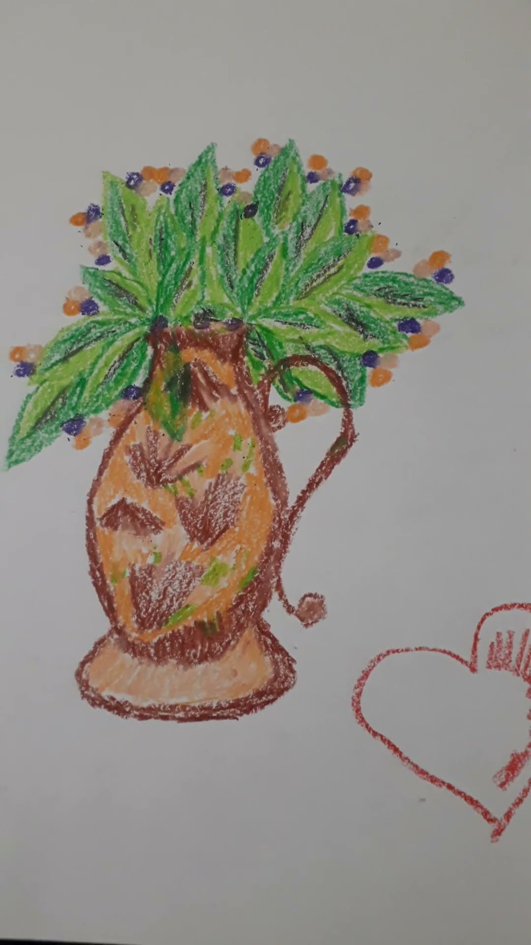 Moj crtez 🤗 ️🖍️#shorts #motivation #crtanje #flowers@KatarinaSreckovic