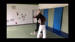 Karate girl vs karate girl