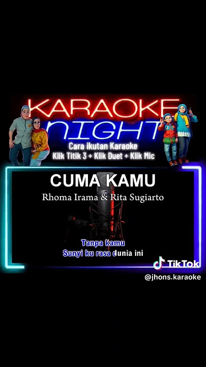 CUMA KAMU - RHOMA IRAMA & RITA SUGIARTO #karaoke #musickaraoke #dangdut #karaokenight #rajadangdut