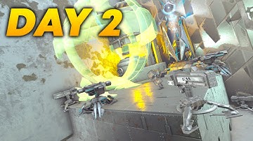 SOLO Upgrading The Most Hidden Gen2 Spot Day 1 - Ark