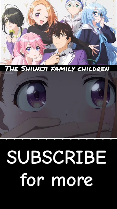 He kidnapped his step sister l l The Shiunji family children l l #anime #stepsister